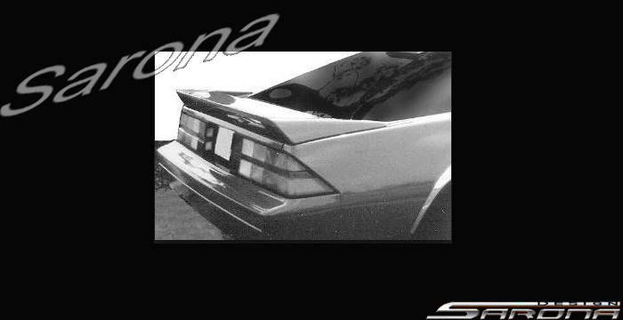 Custom Chevy Camaro  Coupe Trunk Wing (1982 - 1992) - $350.00 (Part #CH-029-TW)